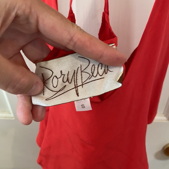 Rory Beca Silk Dress - RED - Picture 2 of 3